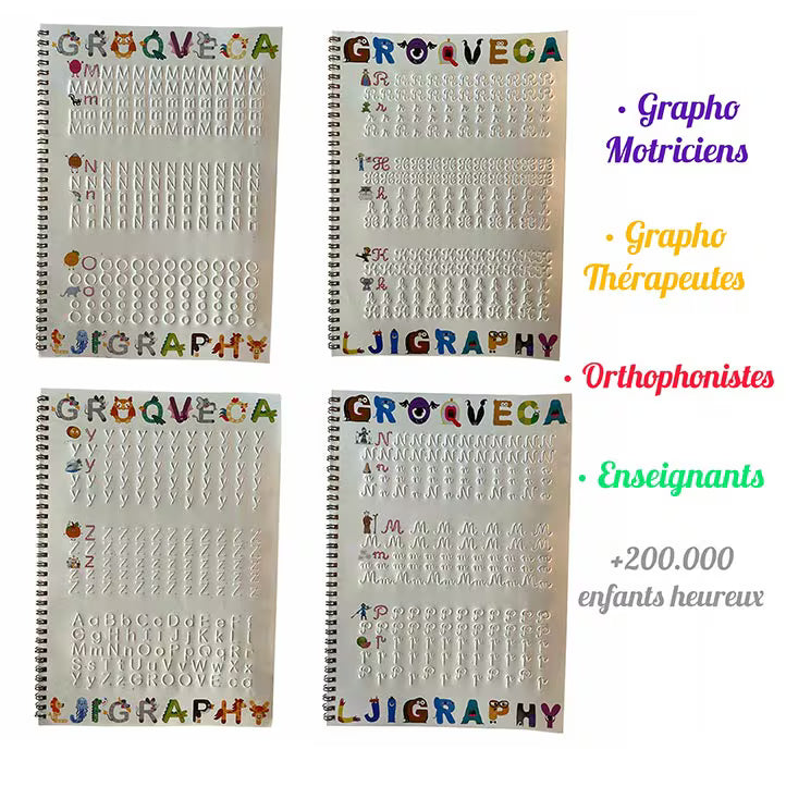 Reusable French Groove Workbook (A4)