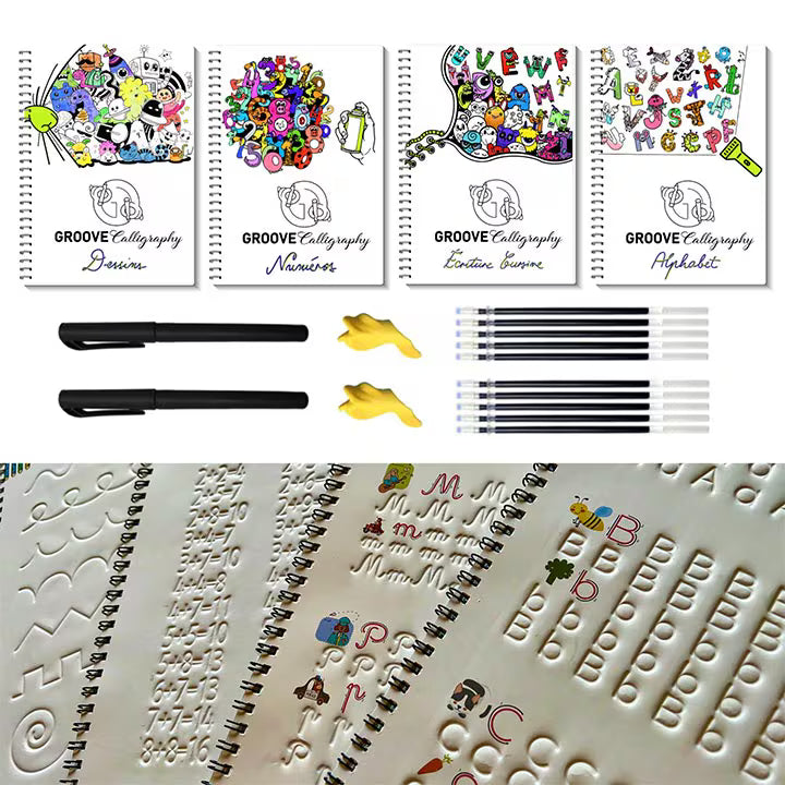Reusable French Groove Workbook (A4)