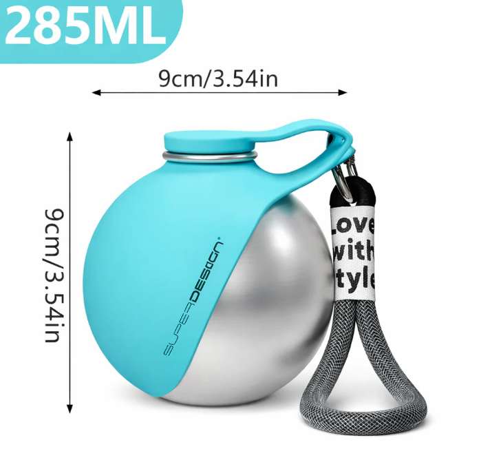 2-in-1 dog water bottle.