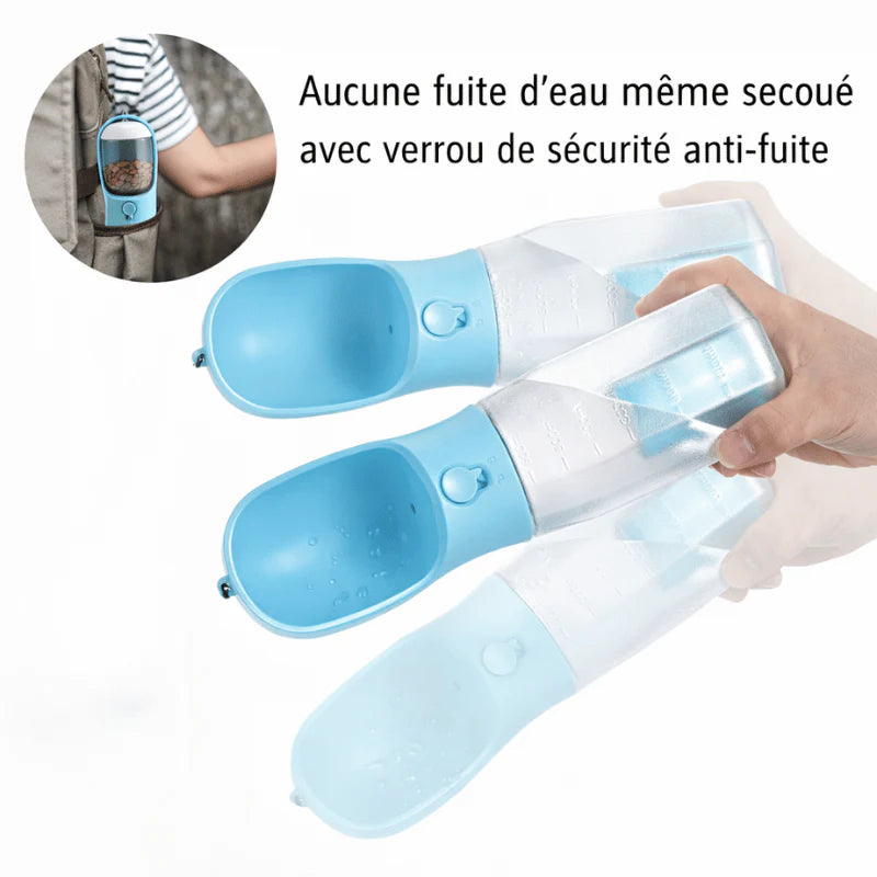 3-in-1 Portable Dog Water Bottle