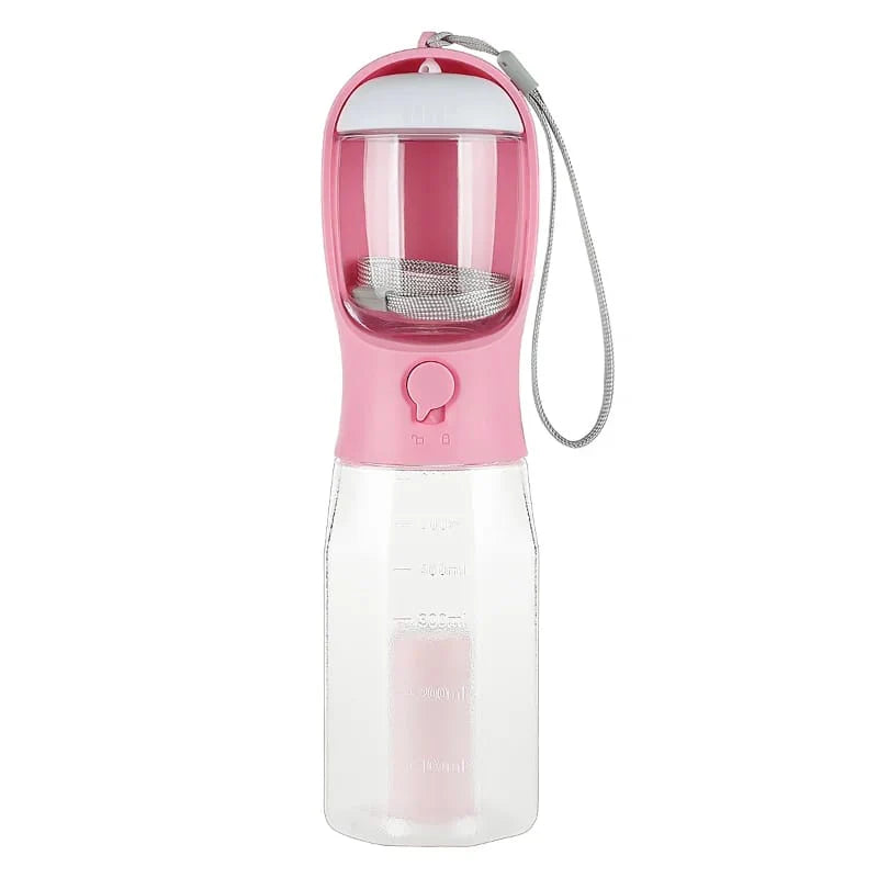 3-in-1 Portable Dog Water Bottle