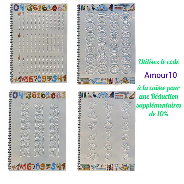 Reusable French Groove Workbook (A4)