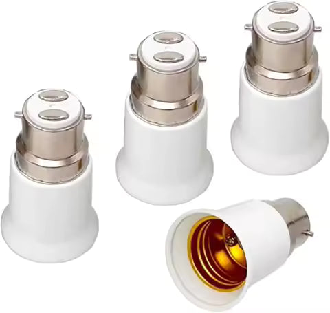 Remote-controlled LED socket ceiling fan for small rooms.