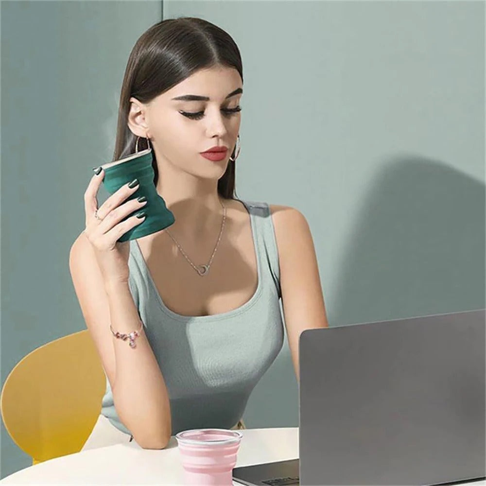 Portable Silicone Foldable Cup
